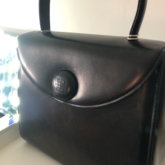 Vintage Givenchy handle satchel bag black, 2 ways⚡️ - Picture 14 of 16